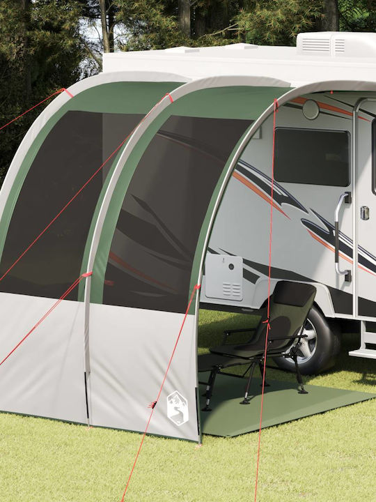 vidaXL Tenda laterală Terasă Verde x2m