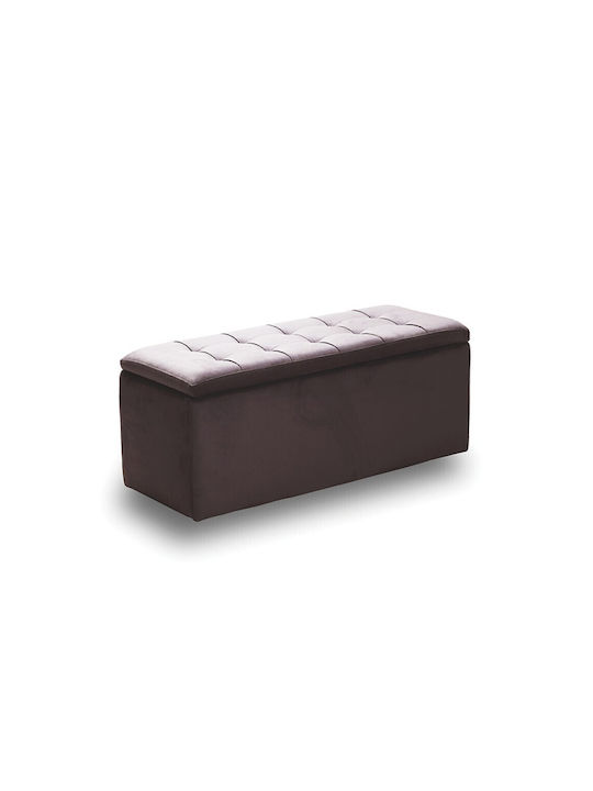 Lido Dining Room Velvet Chair Brown 101x41x42cm