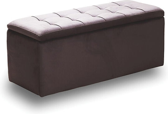 Lido Scaune Sala de mese Catifelate Brown 1buc 101x41x42buc