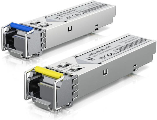 Ubiquiti Трансивър UACCOM-SM-1G-S-2 SFP 1Gbps 2 Бройки