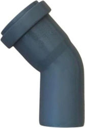 Pipe Elbow Fitting Pp Rubber Ø40 45° 001746