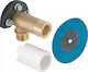 Geberit – Γωνία Σύνδεσης Geberit Mepla 90° Εξωτερικό Σπείρωμα Masterfix 1/2” Βάση