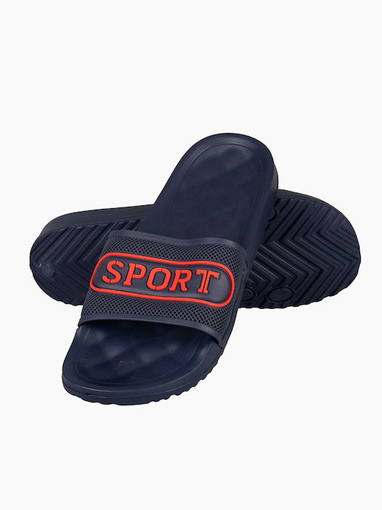 The Shoemart Men's Slides Blue