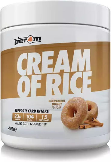 Per4m Cream Of Rice Ειδικό Συμπλήρωμα Διατροφής 450gr Cinnamon Donut