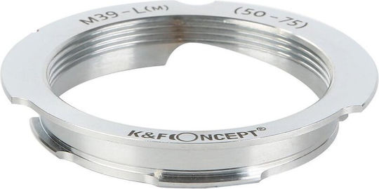 K&f Concept Kent Faith Adaptor Inelar M39 50-75mm Pentru Montura Leica M