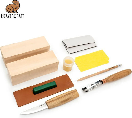 Beaver Craft Инструмент за Гравиране Комплект 6бр