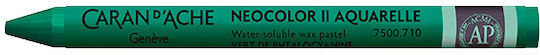 Caran D’ache Κραιγιον Κερινο Ακουαρελας Neocolor Ii Phthalocyanin Πρασινο 10 Τεμαχια