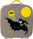 B.Box Lunchbox Plastic Kids' Food Container Batman 2lt Gray