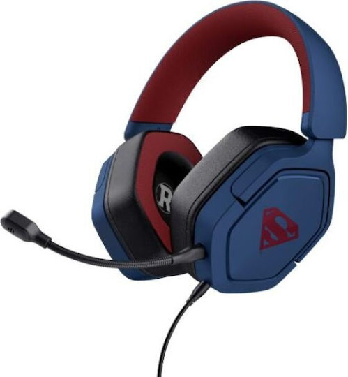 Trust Superman GXT416M Carus Over Ear Gaming Headset with Connection 3.5mm Blue