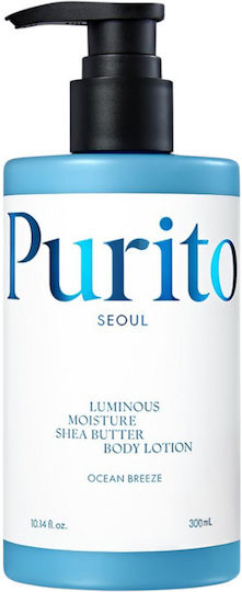 Purito Butter Hidratant de Corp cu Unt de Shea și Aromă de Iasomie pentru Piele Uscată și Sensibilă 300ml