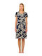 Vamp Nightgown Maternity & Nursing Dark Blue