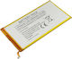 Avizar Ersatzbatterie Huawei Mediapad X2 Li-Polymer 3,8V 4850mAh 18,4Wh Weiß