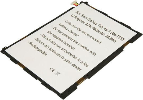 Avizar Samsung Galaxy Tab A 9.7 Li-polimer 3.8v 6000mah 22.8wh Alb
