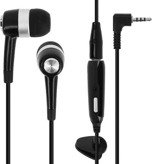 Stereo Headphones Hands Free 2.5mm Jack Nokia Mobiles Black
