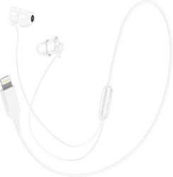 Linq Lightning Wired Earphones Microphone White
