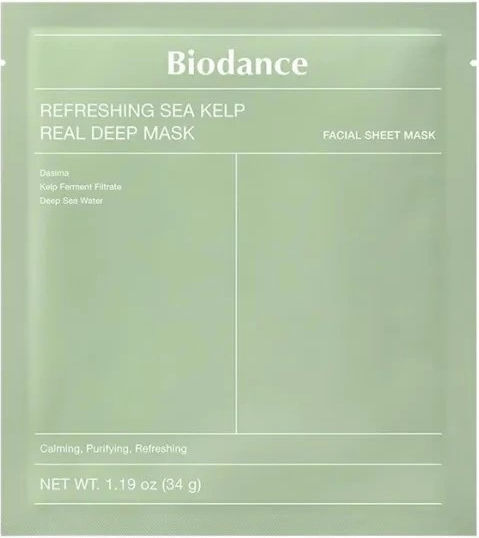 Biodance Refreshing Sea Kelp Face Mask 34gr
