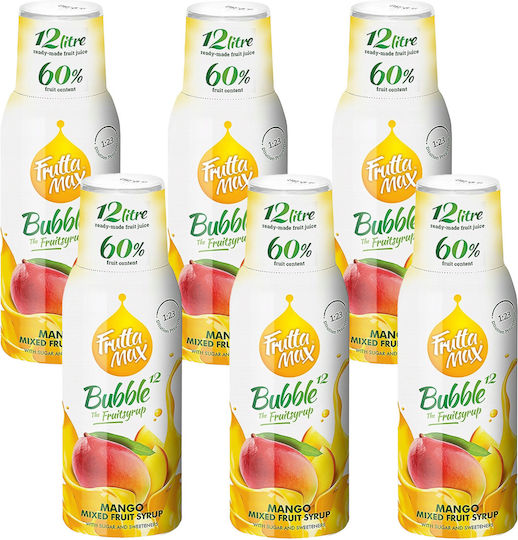 Fruttamax Mango Syrup 500 Ml 6 Pieces