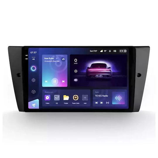 Teyes Sistem Audio Auto pentru BMW Serie 3 (E91) Skoda Rapid 2005-2013 (Bluetooth/USB/WiFi/GPS/Apple-Carplay/Android-Auto) cu Ecran Tactil 9.5"