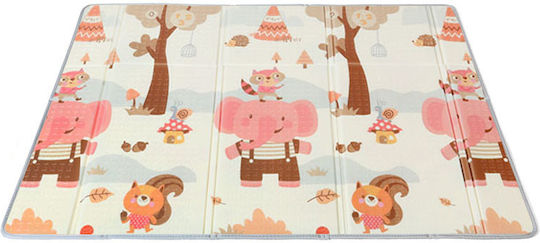 Kiokids Autumn Forest Play Mat for Newborns