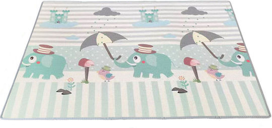 Kiokids Elephant Baby Play Mat for Newborns