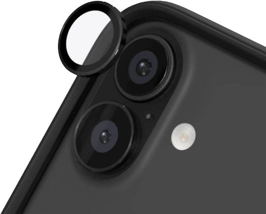 Rhinoshield 9h Resistant Camera Lens Protector Iphone 16 16 Plus Black