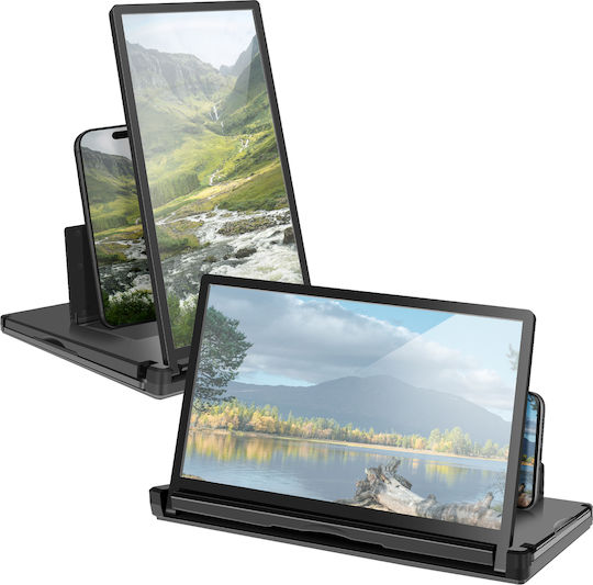 Avizar 12-inch Hd Screen Amplifier Phone Vertical Horizontal Mode Black