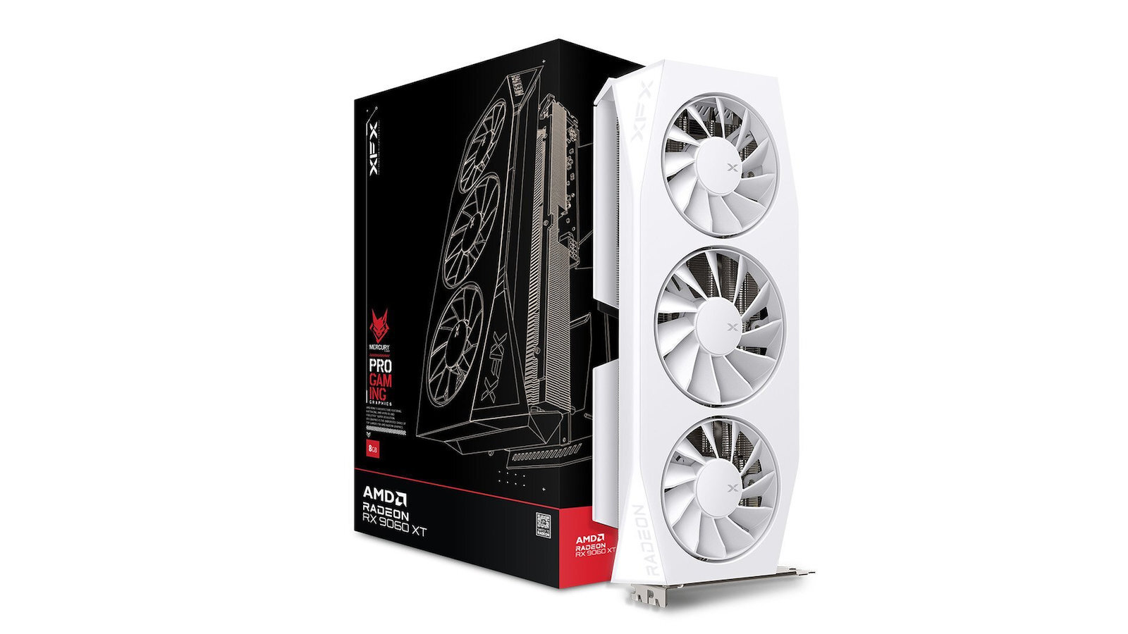 XFX Radeon RX 9060 XT 16GB GDDR6 Mercury OC Κάρτα Γραφικών