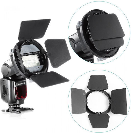 Falcon Eyes Barndoor Flash On Shoe Falconeyes Universal Adapter