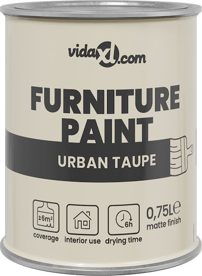 vidaXL Impregnation Varnish Water Gray 750ml