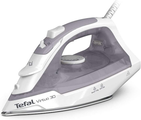 Tefal Dampfbügeleisen 2000W mit Keramiksohle und kontinuierlicher Dampfabgabe 27g/min
