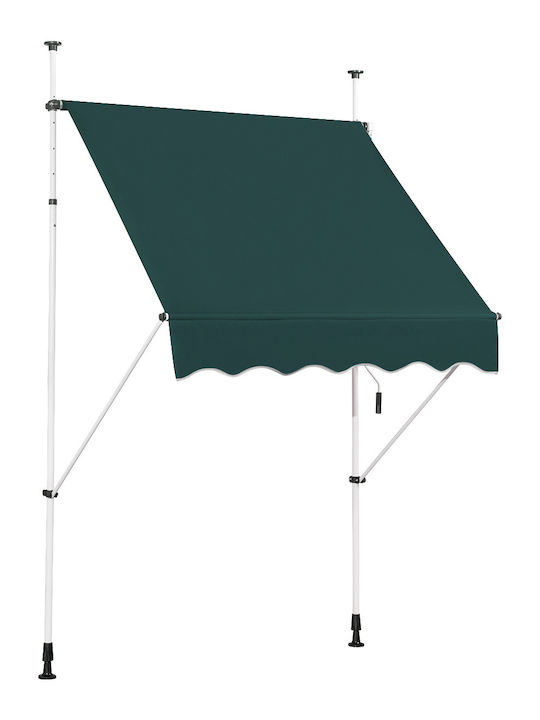 Costway Terrace Wall Tent Green 1.5x2cm