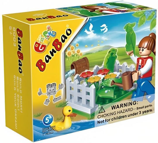 Banbao Τουβλάκια Garden για 5+ Ετών 20τμχ