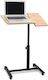 Relaxdays Stand pentru Laptop până la 19" Maro