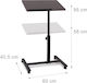 Relaxdays Stand for Laptop up to 19" Brown