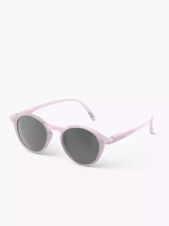 Izipizi #d Στρογγυλά Παιδικά Γυαλιά Ηλίου με Polarized Φακό Μωβ για 5-10 Ετών
