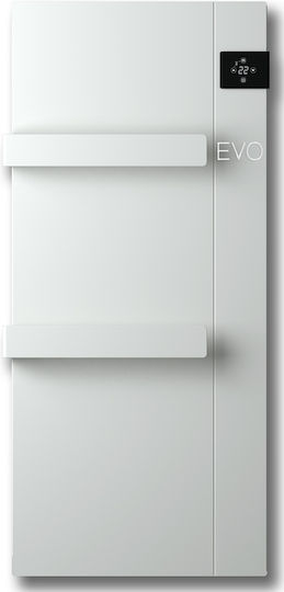 Radialight Onsen Electric Towel Rail with Glass Front 1000W 90x40cm White