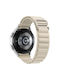 Kalebol Strap Leather Beige (Samsung Galaxy Watch6 / Huawei Watch GT4 46mm)