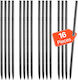 Vevor 16 Inch 16 Pieces Heavy Duty Straight Galvanized Ground Anchor Reinforcement Posts