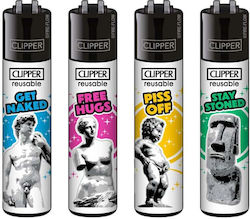 Clipper Lighter Flame Classic Sculptures (Μisce...