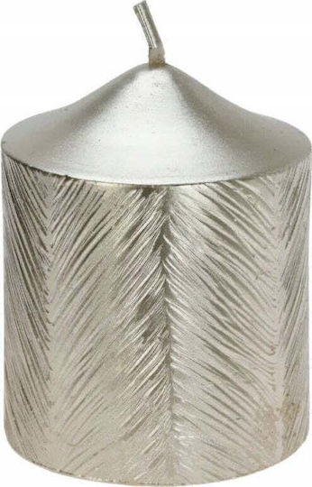 Home Styling Collection Lumânare Decorativă Design Metalic 5 X 6 Cm
