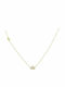 Senzio Belibasakis Charm with design Tiara from Gold 9 K with Zircon
