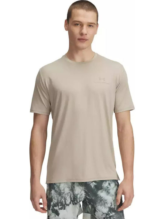 Under Armour Ua Vanish Rush T-shirt Μπεζ