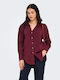 Zazima Women's Long Sleeve Shirt Bordeaux