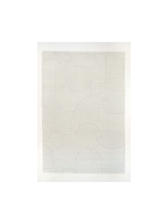 Ezzo Carolina E682b2a Rug Fireplace Rectangular Light Grey