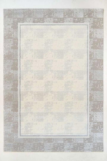 Ezzo Carlota E700b2a Χαλί Τζακιού Ορθογώνιο Light Grey 160x230cm