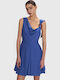 Summer Mini Evening Blue Dress