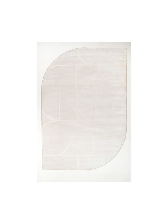 Ezzo Forma E460a1w Teppich Kamin Rechteckig Synthetisch,Polyester/Cotton/Leather Cream