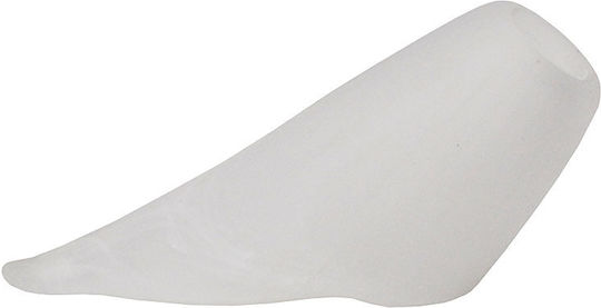 Glas Beleuchtungszubehör Ersatz- Lampenschirm E14 Weiß Alabaster 19x8x9.5cm Sinialo 2900511
