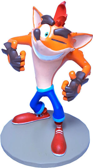 Фигура Crash Bandicoot Поз 2 3D Отпечатана 7 6 см 1:24