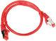 Telegärtner S/FTP Cat.6a Ethernet Network Cable 7.5m Red 1pcs